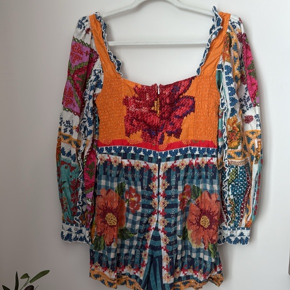 FARM Rio Colorful Patterned Blouse - Picture 11 of 13